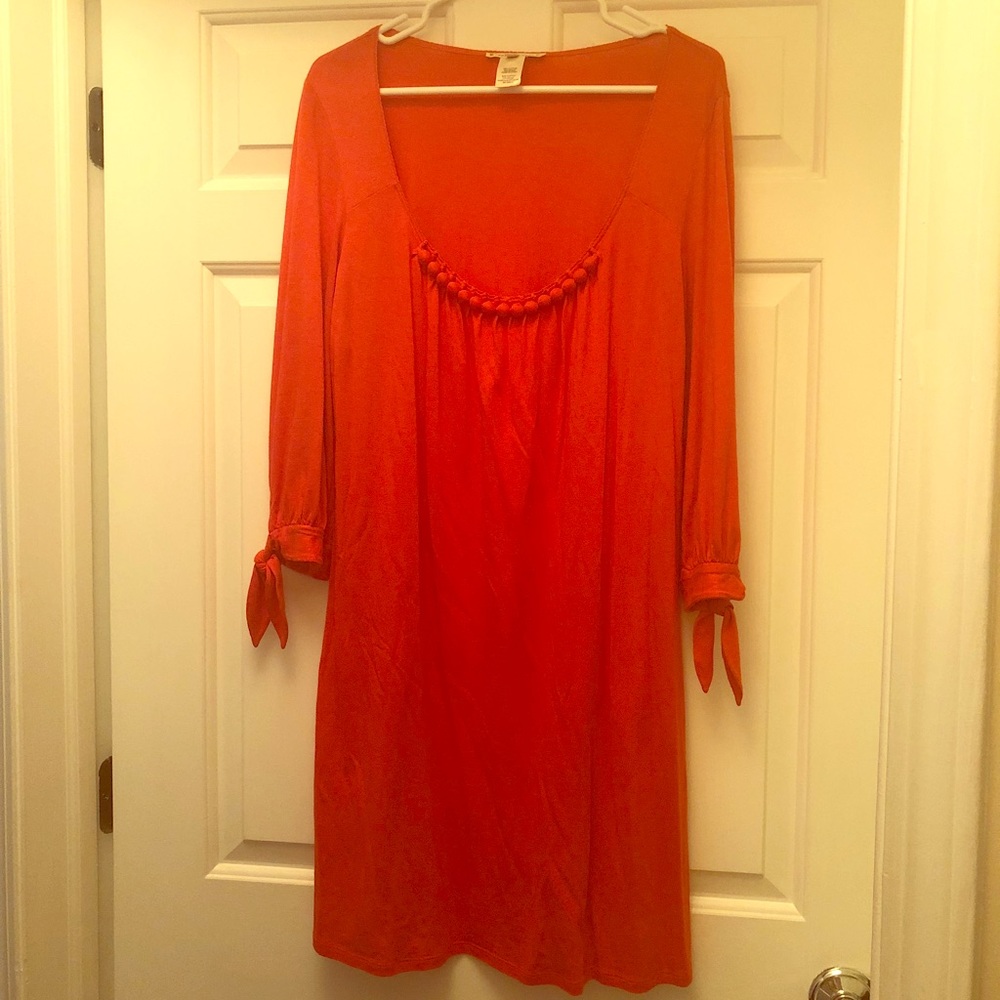 Tangerine Nanette Lepore dress